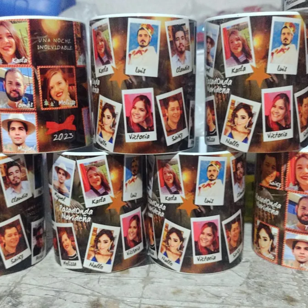 11 Tazas Mágicas Personalizadas + 1 GRATIS | Taza Mágica Sublimada | Promoción 12 Tazas Personalizadas