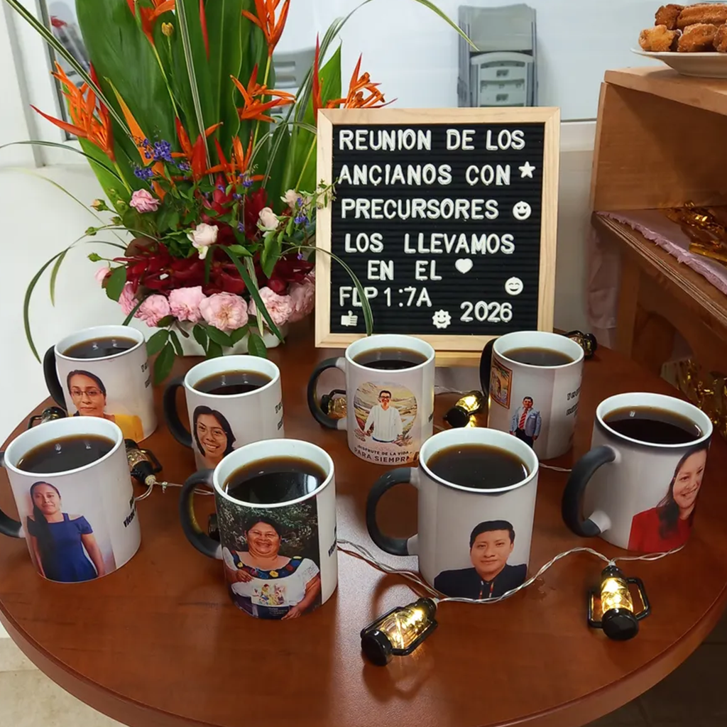 11 Tazas Mágicas Personalizadas + 1 GRATIS | Taza Mágica Sublimada | Promoción 12 Tazas Personalizadas