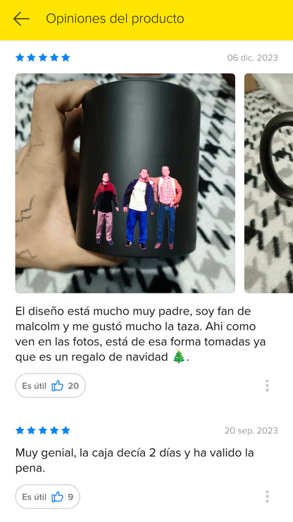 Taza Mágica KOMODO 3000 Malcolm el de enmedio efecto cuete komodo