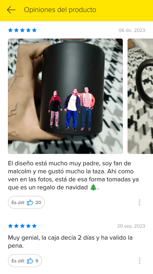 Taza Mágica KOMODO 3000 Malcolm el de enmedio efecto cuete komodo