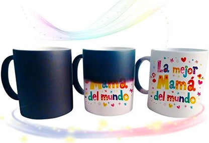 Taza Mágica Personalizada | Aparece tu Diseño con Agua Caliente